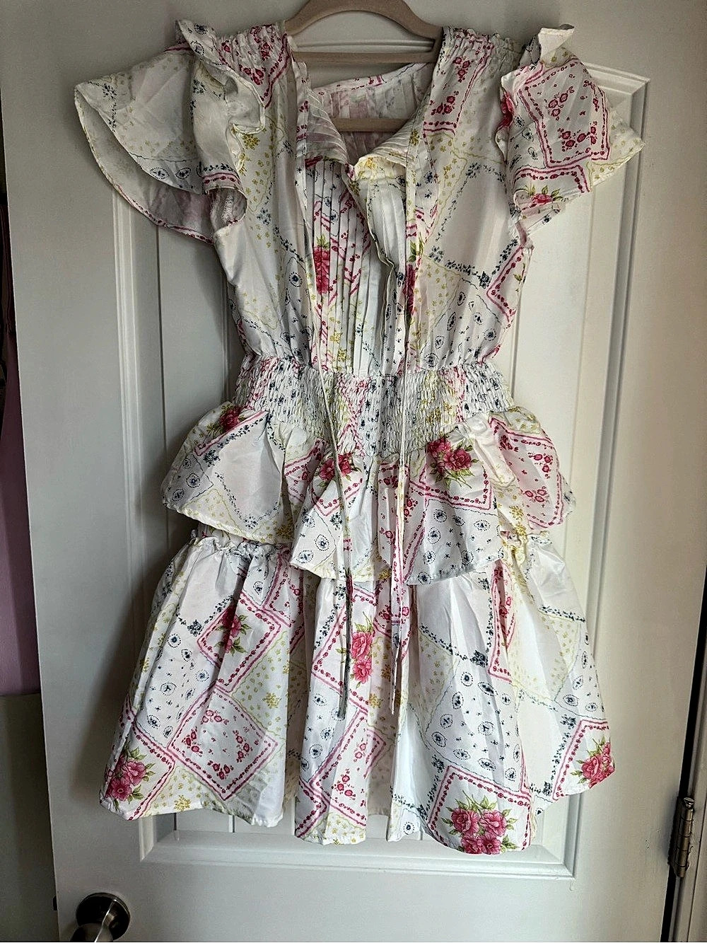 Printed Mini Dress Like New